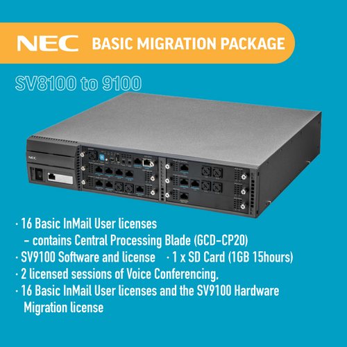 Sv8100 to 9100 Basic Migration Package