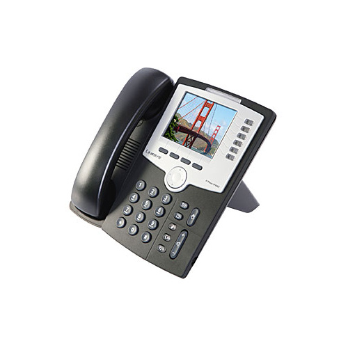 Linksys (Cisco) SPA962 6 line IP phone - refurbished
