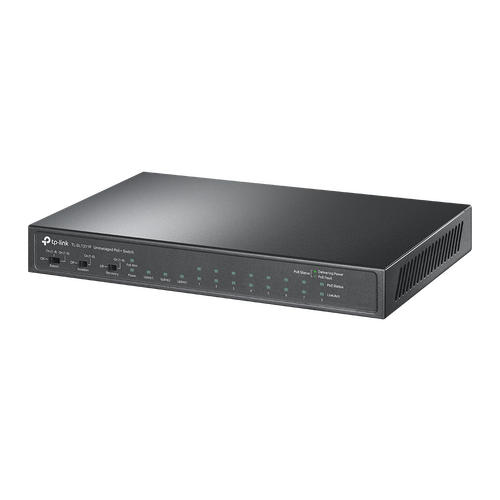 TP-Link TL-SL1311P 8-Port 10/100Mbps + 3-Port Gigabit Desktop Switch with 8-Port PoE+