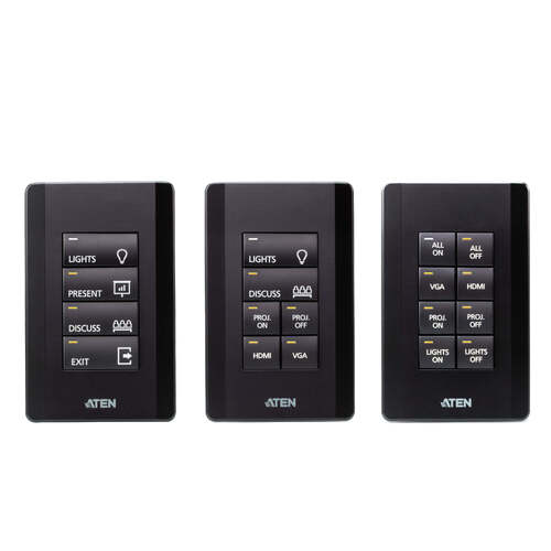 Aten 8 Button Keypad with 1 Gang US Wall Plate