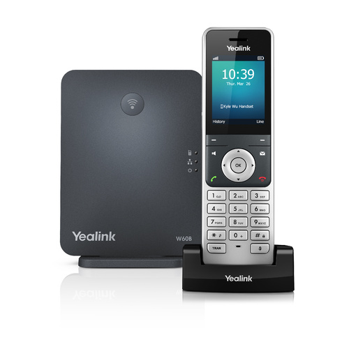 W60P Wireless Dect Solution including W60B Base Station and 1x W56H Handset