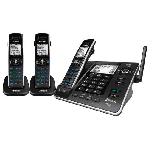 Uniden XDECT 8355+2 Cordless Phone with 2 Extra Handsets