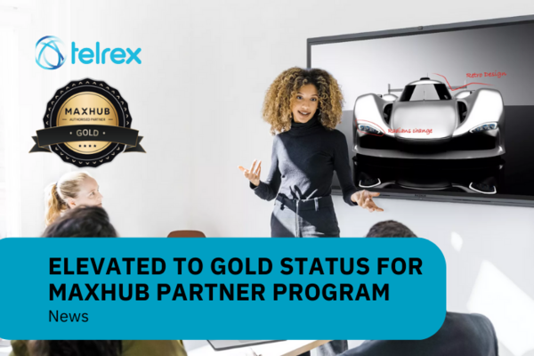 Telrex Elevated to Gold Status for MAXHUB Partner Program main image