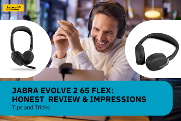 Jabra Evolve2 65 Flex Wireless Headset, Link 380a, Stereo Black, MS Teams  Certified