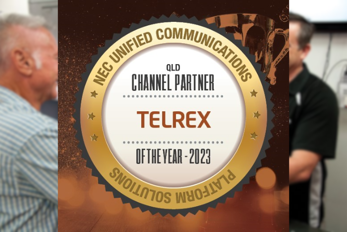 Telrex Named QLD Partner of the Year for NEC Platform Solutions main image